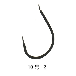 がまかつ（Gamakatsu） 鯉鈎 糸付 釣10号-2 茶