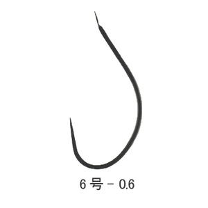 がまかつ（Gamakatsu） 改良ヤラズ 糸付60cm 釣6号-0.6 茶