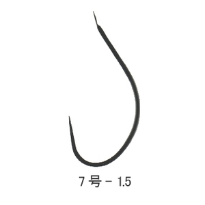 がまかつ（Gamakatsu） 改良ヤラズ 糸付60cm 釣7号-1.5 茶