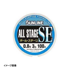 サンライン（SUNLINE） オールステージ SE 100M 6LB ブルー