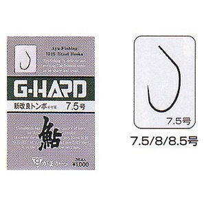 がまかつ（Gamakatsu） Gハード 新改良トンボ（ギザ） 36本入 釣7号 茶