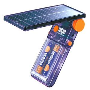 【クリックでお店のこの商品のページへ】バイオレッタ ソーラーギアモバイル太陽電池バイオレッタソーラーギアVS01(単3形電池2本入り)/VSAA-2