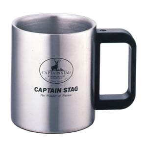 【クリックで詳細表示】キャプテンスタッグ(CAPTAIN STAG)フリーダム ダブルステンマグカップ420ml