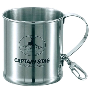 【クリックで詳細表示】キャプテンスタッグ(CAPTAIN STAG)レジェルテ ステンレスマグカップ300ml(スナップ付)