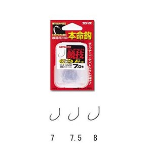 カツイチ（KATSUICHI） スーパー競技 V9-TR（100本入） 7.5号 茶