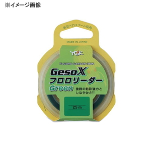 【クリックでお店のこの商品のページへ】YGKよつあみGeso-X フロロリーダー Green 25m