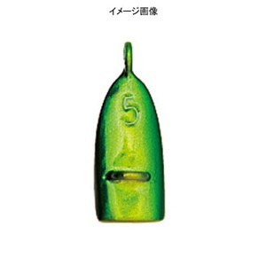 DAMIKI JAPAN（ダミキジャパン） スリンヘッド 7g ＃16 ゴールドホロ／グリーン