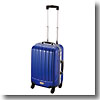トラベルスーツケース（TSAロック付きハードフレームタイプ） S ブルー