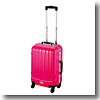 トラベルスーツケース（TSAロック付きハードフレームタイプ） S ピンク