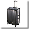 トラベルスーツケース（TSAロック付きハードフレームタイプ） L ブラック
