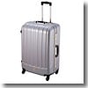 トラベルスーツケース（TSAロック付きハードフレームタイプ） L シルバー