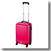 トラベルスーツケース（TSAロック付きダブルファスナータイプ） S ピンク