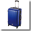 トラベルスーツケース（TSAロック付きダブルファスナータイプ） L ブルー