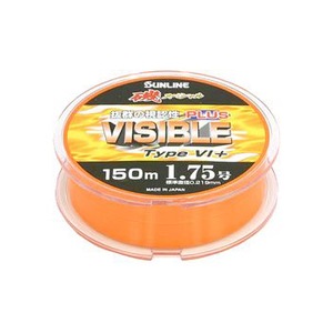 サンライン（SUNLINE） 磯スペシャル VISIBLE PLUS type VI＋ 1，75号 パッションオレンジ