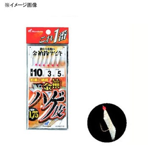 【クリックで詳細表示】ハヤブサ(Hayabusa)これ一番 金袖針 ハゲ皮サビキ 6本針