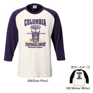 Columbia（コロンビア） サットンリッジ3／4Tシャツ Men's XS 139（Winter White）