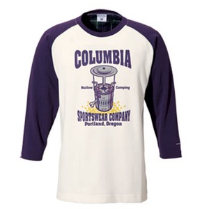 Columbia（コロンビア） サットンリッジ3／4Tシャツ Men's XS 506（Dark Plum）