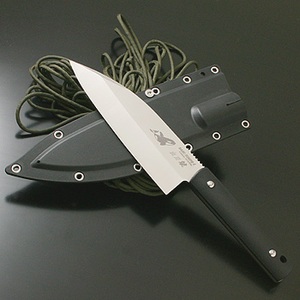 【クリックで詳細表示】G・サカイSABI KNIFE-4 シャチ出刃 両刃