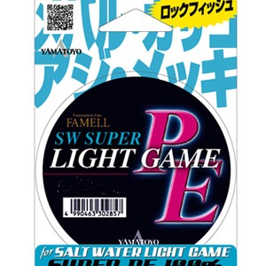 【クリックで詳細表示】ヤマトヨテグス(YAMATOYO)ソルトウォーター スーパーPE ライトゲーム