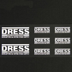 【クリックで詳細表示】ドレス(DRESS)オプションステッカー