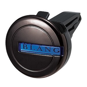 カーメイト（CAR MATE） エアコン吹出口取付タイプの芳香剤 ブラング バッジ アクア ブラック×ブルー
