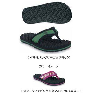 THE NORTH FACE（ザ・ノースフェイス） YOUTH BASE CAMP FLIP-FLOP Boy's&Girl's 19.0cm PY（フーシィアピンク×ダフォディルイエロー）