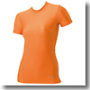 コンプレッションショートスリーブシャツ Women's M 35（オレンジ）