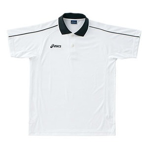 アシックス（asics） XA601B ポロシャツ S 190（ホワイト×ブラック）
