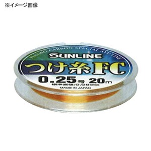 サンライン（SUNLINE） つけ糸FC 20m 0.3号 ブラウン