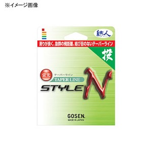 【クリックでお店のこの商品のページへ】ゴーセン(GOSEN)テーパーライン スタイルN 170m