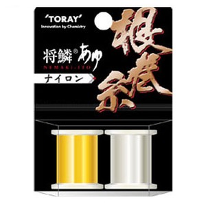 東レインターナショナル（TORAY） 将鱗 あゆナイロン根巻糸細糸 0.15号 透明、黄