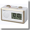 AM／FMラジオ電波時計 RD-J329W