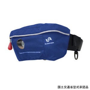 Takashina（高階救命器具） Blue Storm ポーチ式インフレータブルライフジャケット（自動膨脹式） フリー ブルー