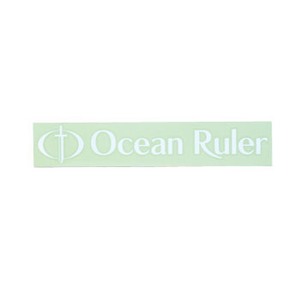 Ocean Ruler（オーシャンルーラー） 転写シール L ホワイト