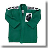 ALMA（アルマ） 08国産柔術衣 上下 A2 緑