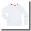 アシックス（asics） ドライロングTシャツ Women's L 01（シロ）