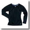 アシックス（asics） ドライロングTシャツ Women's S 90（クロ）