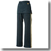 adienergy ウォームアップスカートパンツ Women's L X48703（ブラック×メタリックゴールド）
