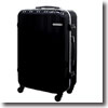 「軽量細アルミフレーム」4輪PCスーツケース（2-4泊目安） Fサイズ ブラック