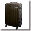 「軽量細アルミフレーム」4輪PCスーツケース（2-4泊目安） Fサイズ ブラウン