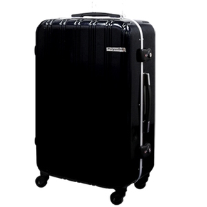 gowell（ゴーウェル） 「軽量細アルミフレーム」4輪PCスーツケース（4-6泊目安） Mサイズ ブラック