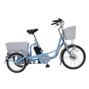 【クリックでお店のこの商品のページへ】ミムゴアシらくチャーリー 電動アシスト三輪自転車