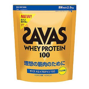 明治製菓 SAVAS（ザバス） ホエイプロテイン100 2.5kg バニラ