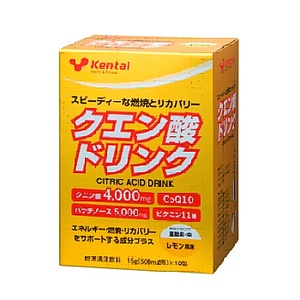 Kentai（健康体力研究所） クエン酸ドリンク 15g（500ml用） 10包入