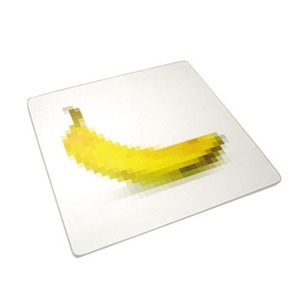 【クリックで詳細表示】コモライフJosephJosephジョセフジョセフ 耐熱強化ガラス デザインまな板 ピクセル バナナ