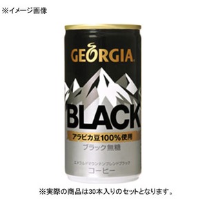 コカ・コーラ（Coca Cola） GEORGIA エメラルドマウンテンブレンド ブラック 缶 【1ケース （185g×30本）】
