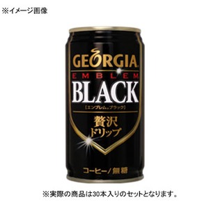コカ・コーラ（Coca Cola） GEORGIA（ジョージア） エンブレムブラック 缶 【1ケース （190g×30本）】
