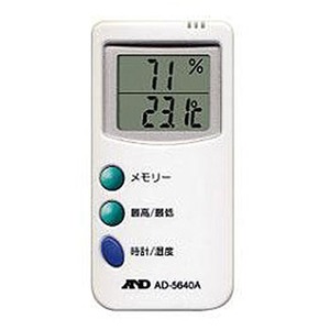 【クリックで詳細表示】A＆D(エー・アンド・ディ)AD-5640A 温湿度計