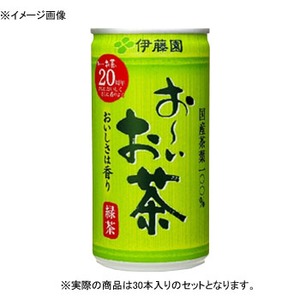 【クリックで詳細表示】伊藤園お～いお茶 緑茶 缶 【1ケース (190g×30本)】