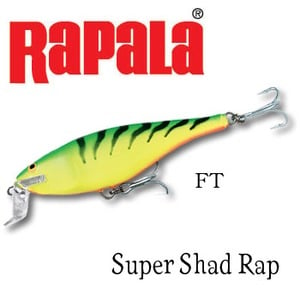 Rapala(ラパラ) シャロー シャッドラップ ＳＳＲ-５ ＦＴ